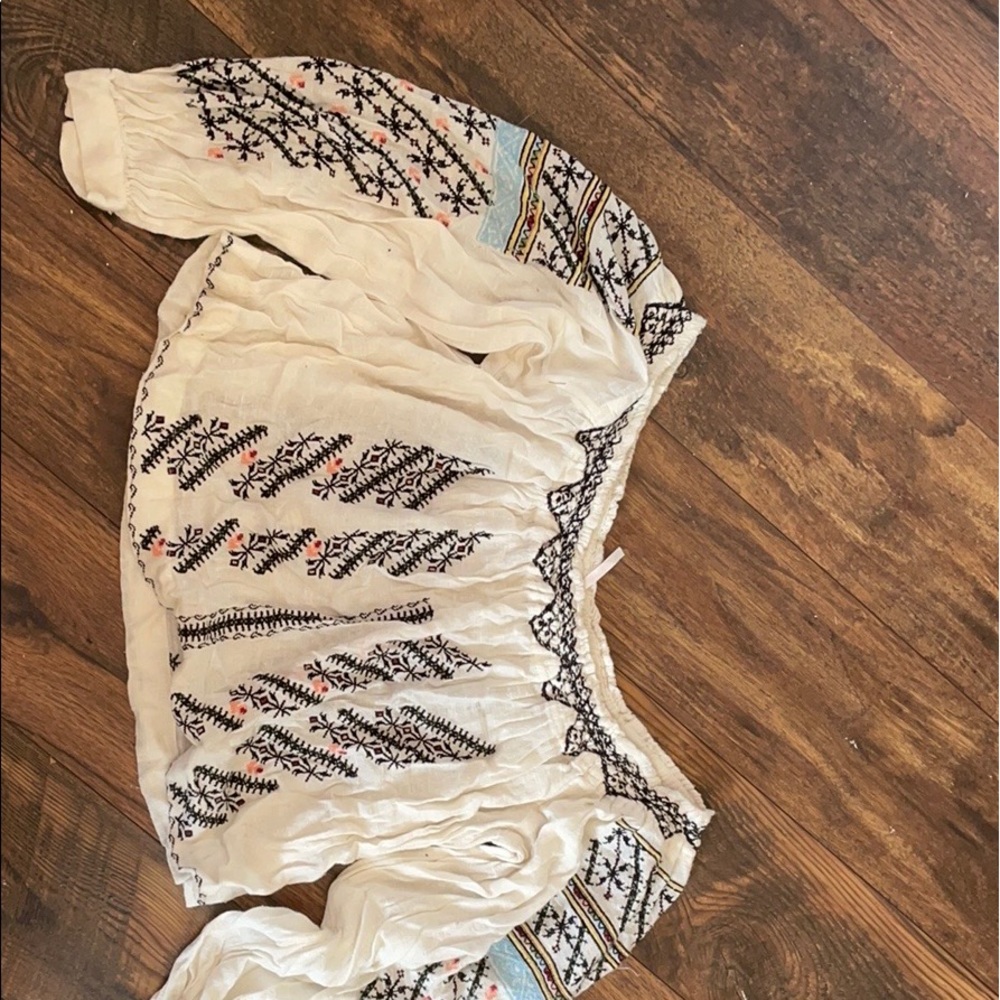 Unique off the shoulder free people top